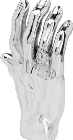 KARE Design Decofiguur Mano Diamond Ring Zilver Online