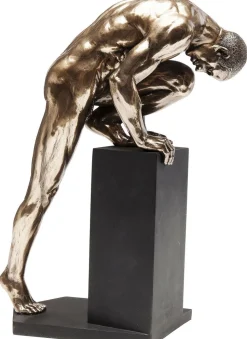 KARE Design Decofiguur Nude Man Stand Brons 35cm Fashion