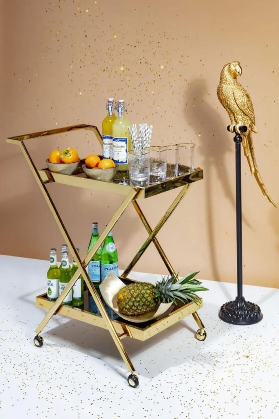KARE Design Decofiguur Parrot Goud Online