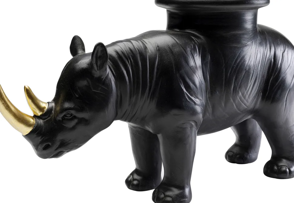 KARE Design Decofiguur Rhino Black 41cm Store