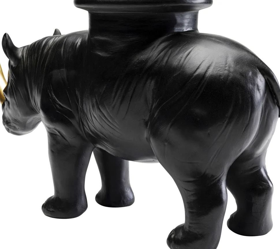 KARE Design Decofiguur Rhino Black 41cm Store