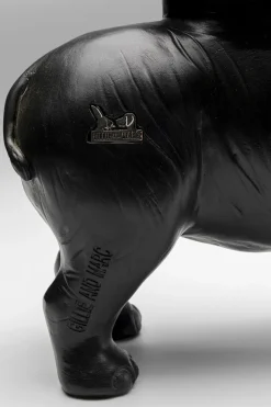 KARE Design Decofiguur Rhino Black 41cm Store