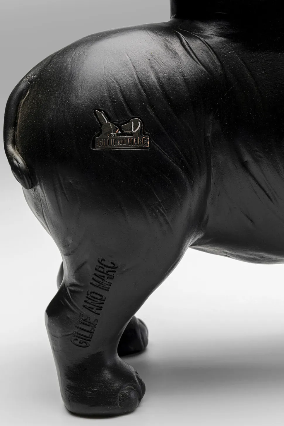 KARE Design Decofiguur Rhino Black 41cm Store