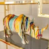 KARE Design Decofiguur Rhino Colore 26cm Best