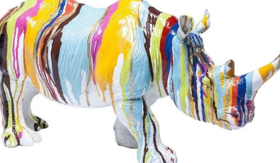 KARE Design Decofiguur Rhino Colore 26cm Best