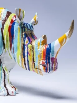 KARE Design Decofiguur Rhino Colore 26cm Best