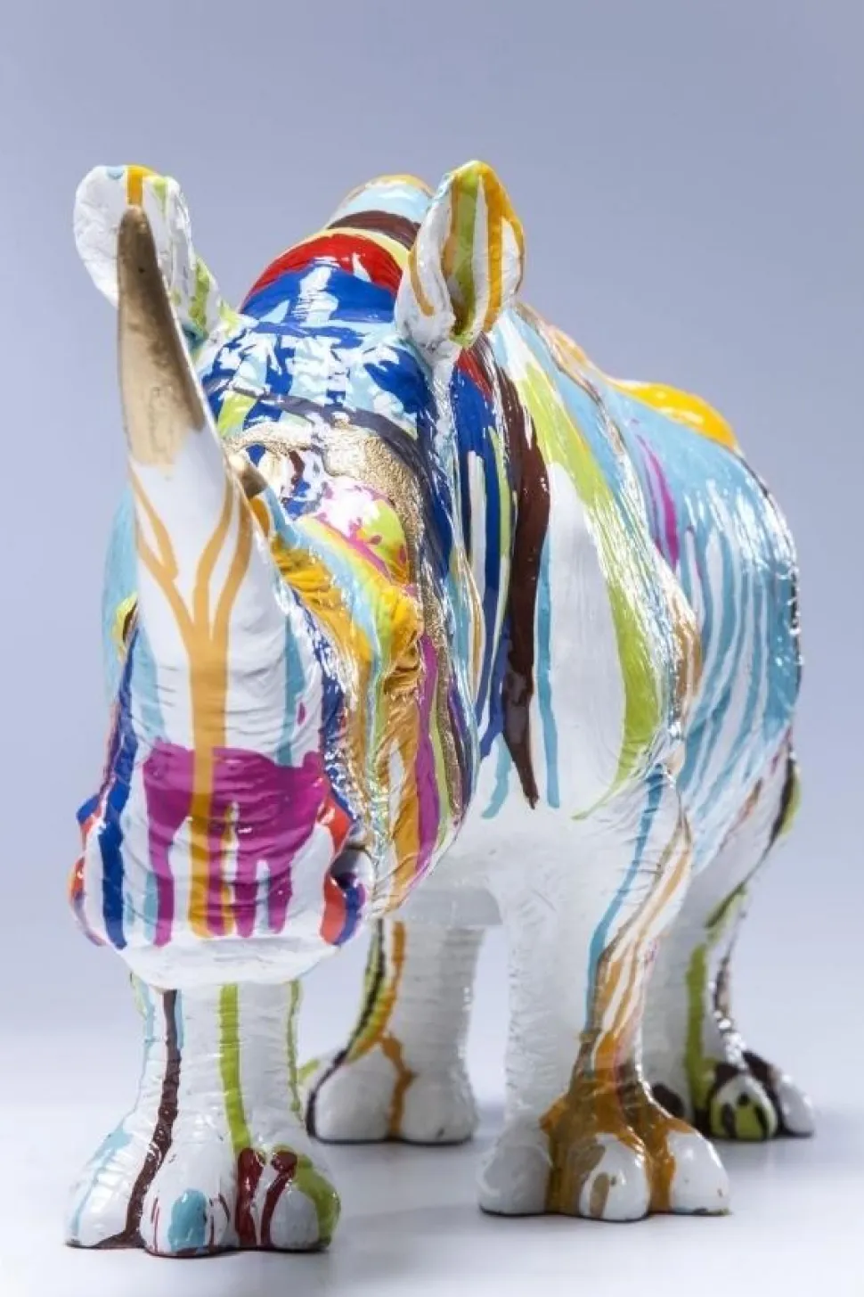 KARE Design Decofiguur Rhino Colore 26cm Best