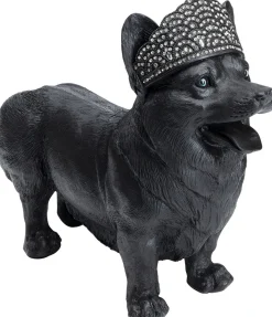 KARE Design Decofiguur Royal Standing Corgi Zwart Cheap