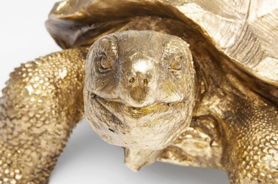 KARE Design Decofiguur Schildpad Goud Medium Flash Sale