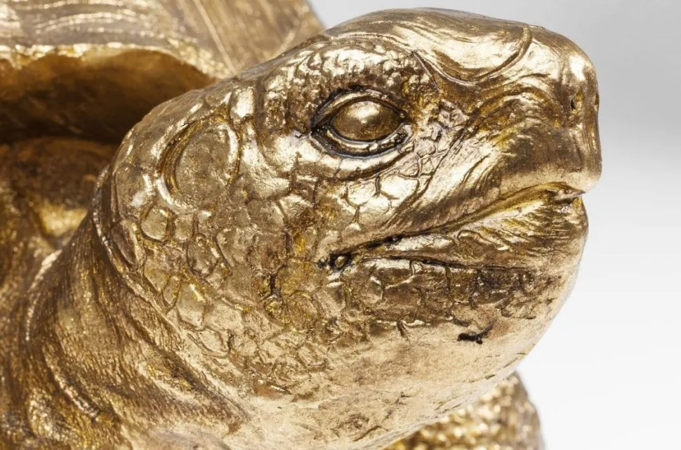 KARE Design Decofiguur Schildpad Goud Medium Flash Sale