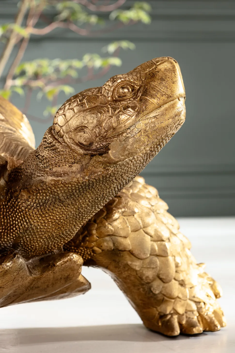 KARE Design Decofiguur Schildpad Goud Medium Flash Sale