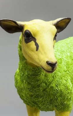 KARE Design Decofiguur Sheep Colore Groen Flash Sale