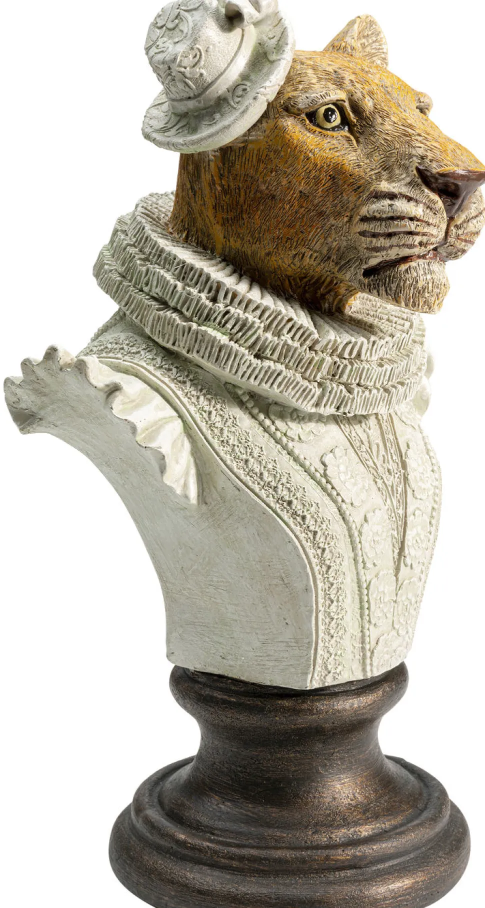 KARE Design Decofiguur Sir Leopard Wit Best