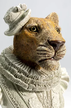 KARE Design Decofiguur Sir Leopard Wit Best