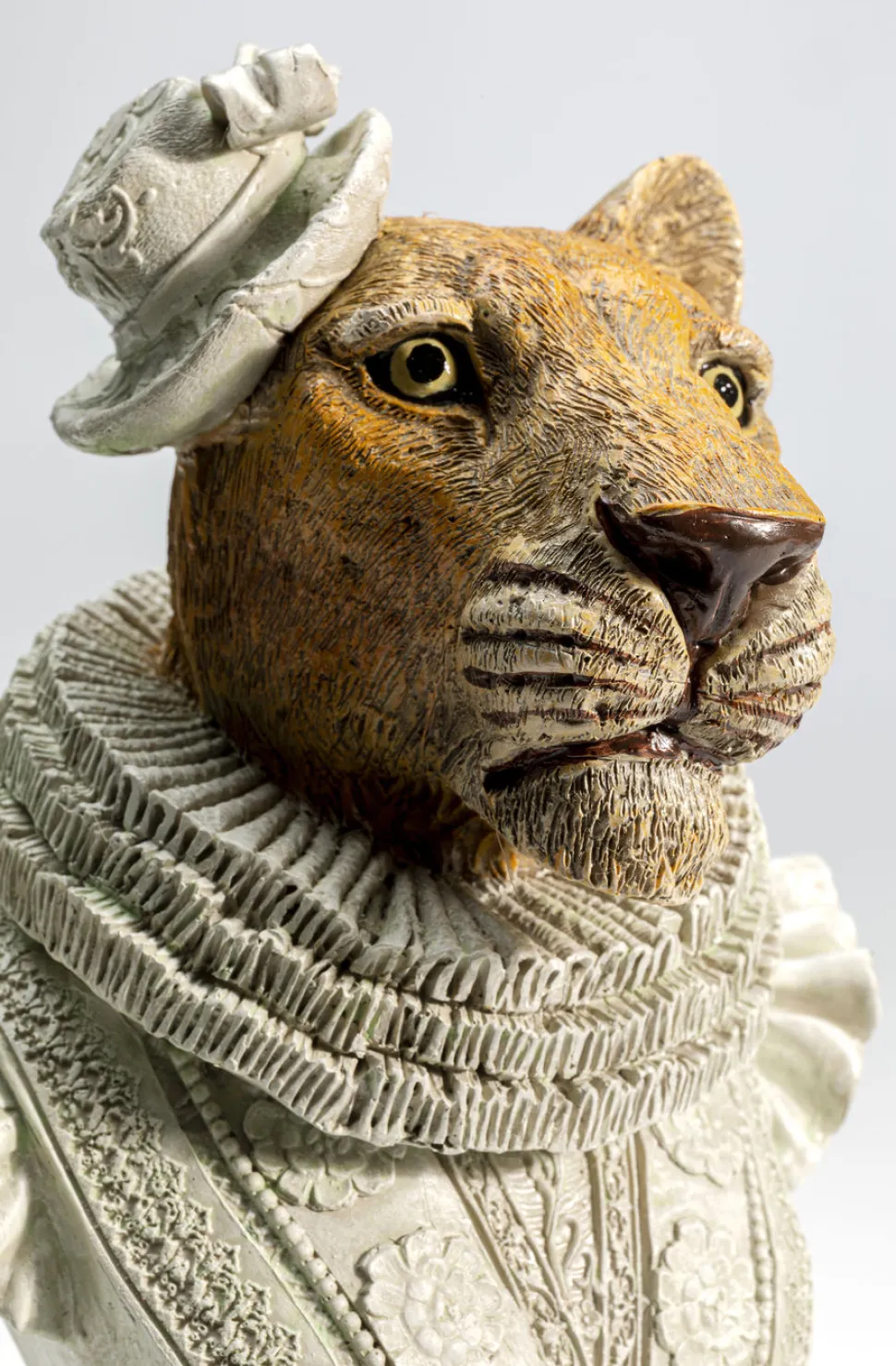 KARE Design Decofiguur Sir Leopard Wit Best