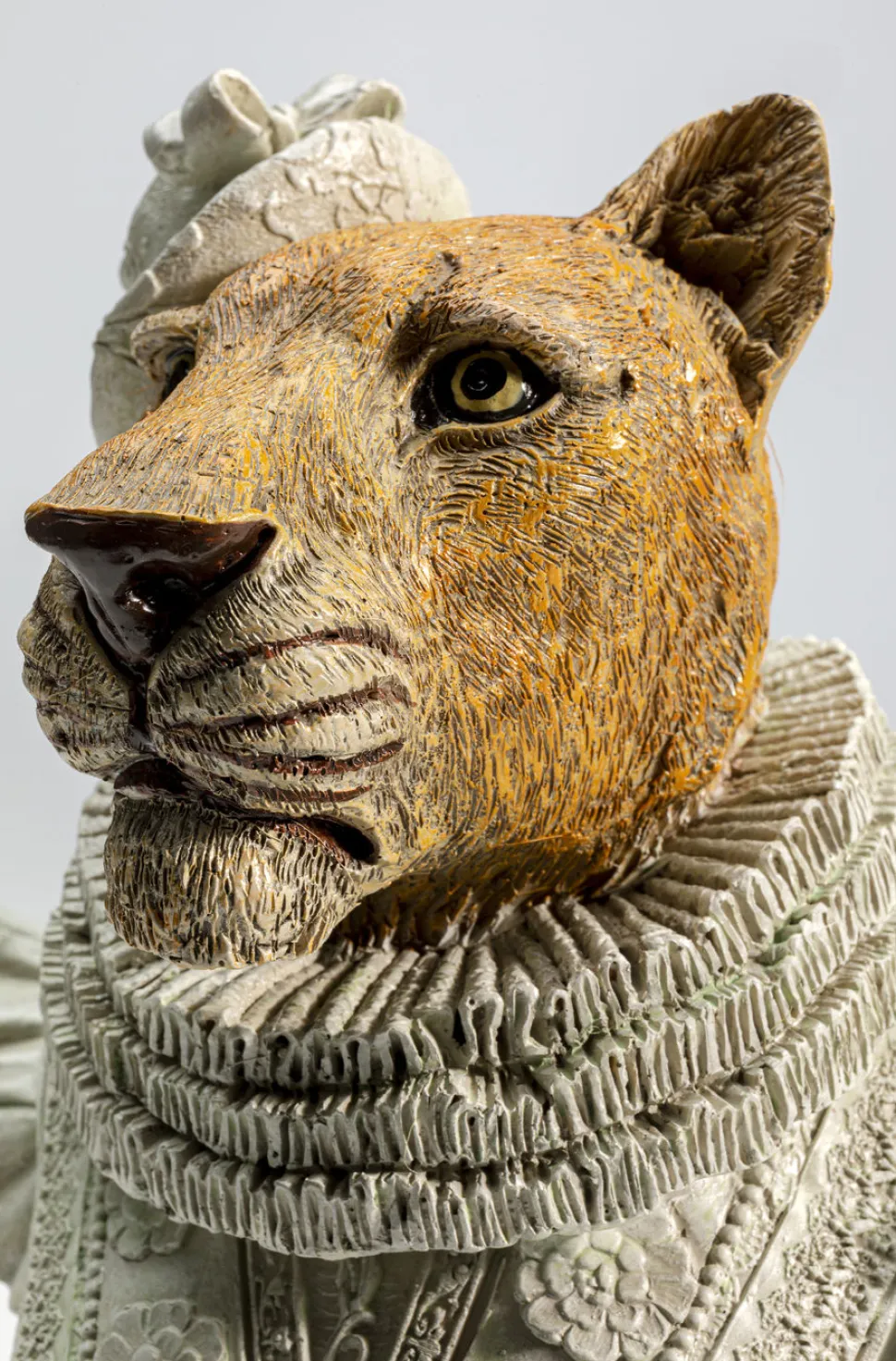 KARE Design Decofiguur Sir Leopard Wit Best