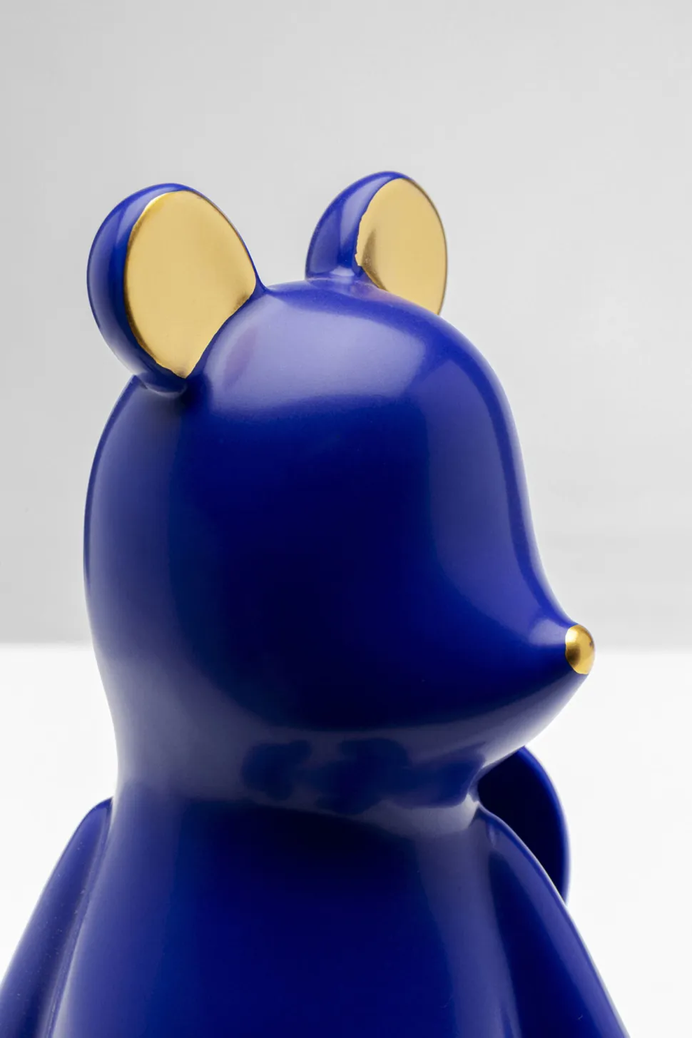 KARE Design Decofiguur Sitting Bear Blue 20cm Store