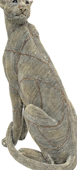 KARE Design Decofiguur Sitting Leopard Pearls 42cm Shop