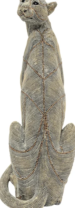 KARE Design Decofiguur Sitting Leopard Pearls 42cm Shop