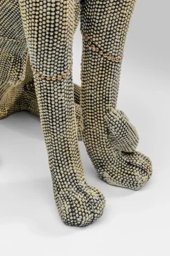 KARE Design Decofiguur Sitting Leopard Pearls 42cm Shop