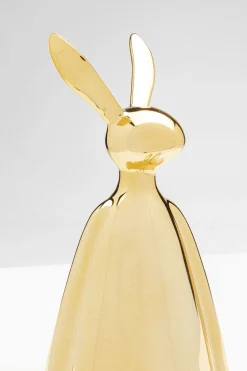 KARE Design Decofiguur Sitting Rabbit Gold 35cm Online