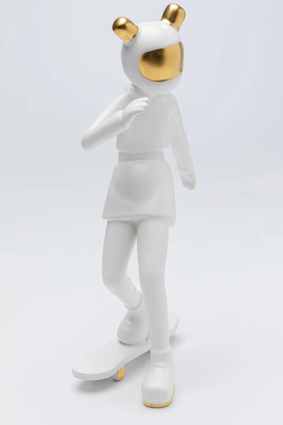 KARE Design Decofiguur Skating Astronaut White 33cm Clearance