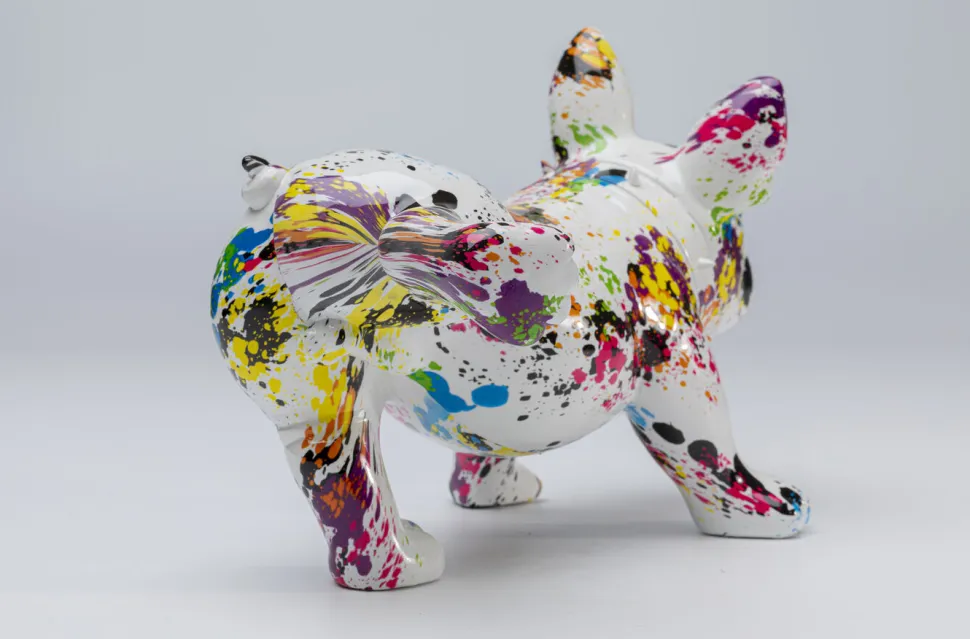 KARE Design Decofiguur Splash Bulldog 32cm Clearance