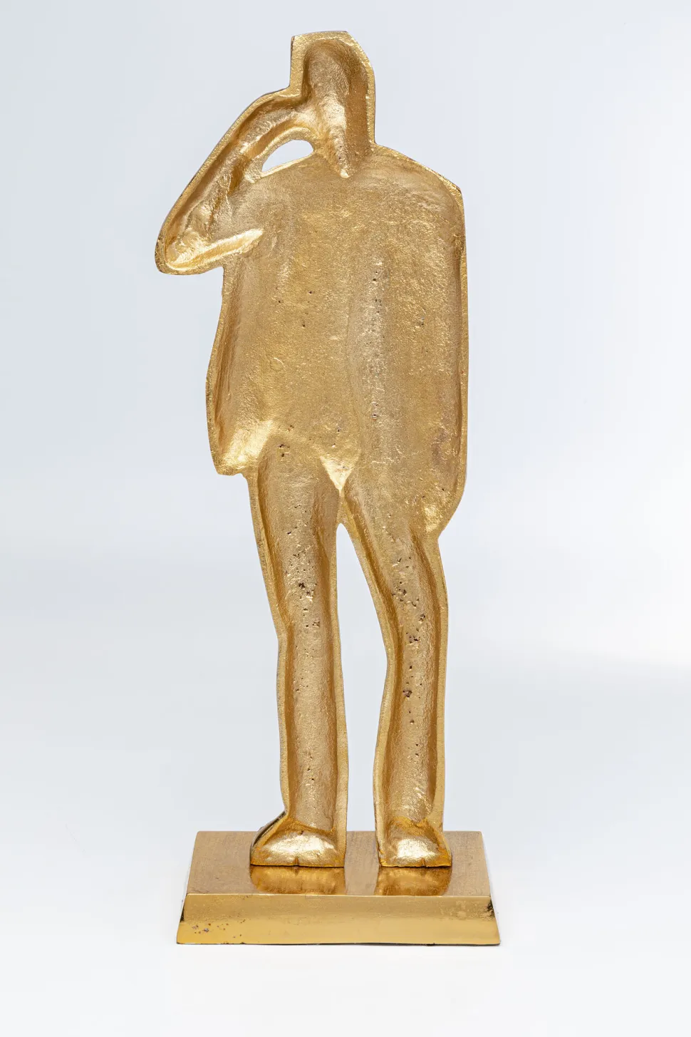 KARE Design Decofiguur Standing Man Gold 62cm Best