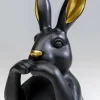 KARE Design Decofiguur Sweet Rabbit Black 31cm Clearance