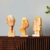 KARE Design Decofiguur Thought Brown 27cm Shop