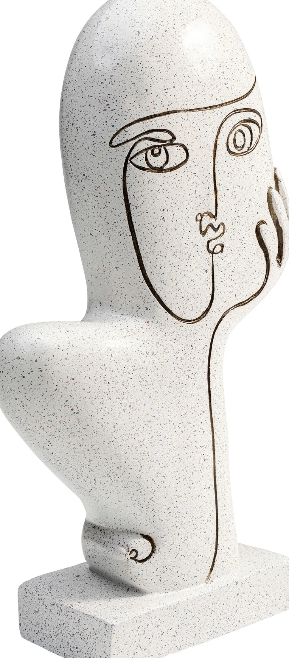KARE Design Decofiguur Thought White 27cm Shop