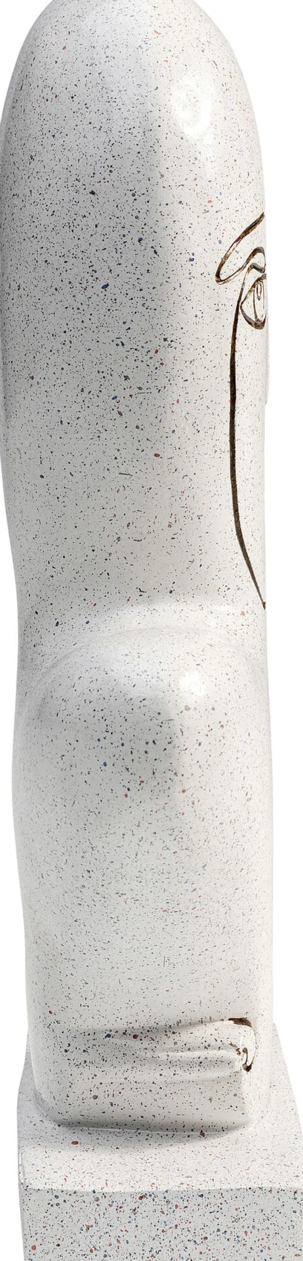 KARE Design Decofiguur Thought White 27cm Shop