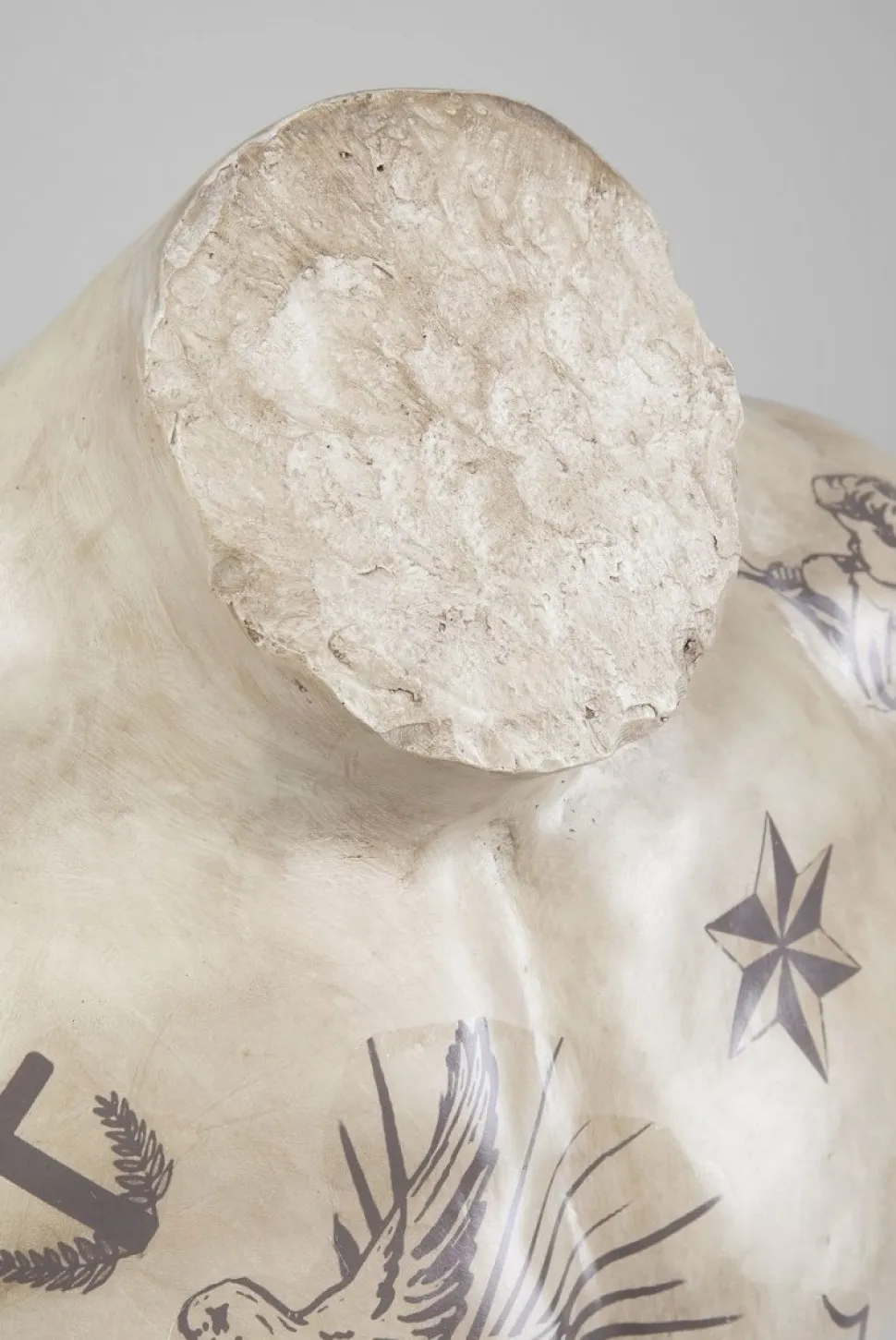 KARE Design Decofiguur Torso Tattoos Hot