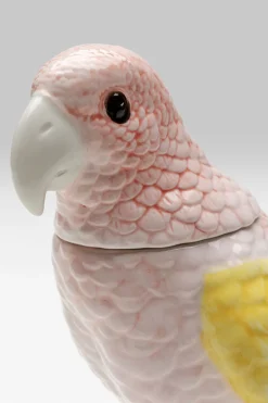 KARE Design Deco Kan Exotic Bird Giallo 23cm New