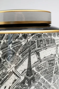 KARE Design Deco Pot Streets Of Paris 22cm Clearance