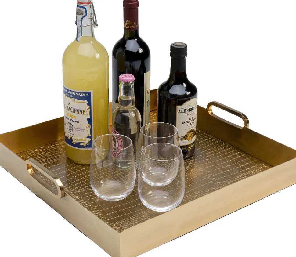 KARE Design Dienblad Serpente 42x41cm Fashion