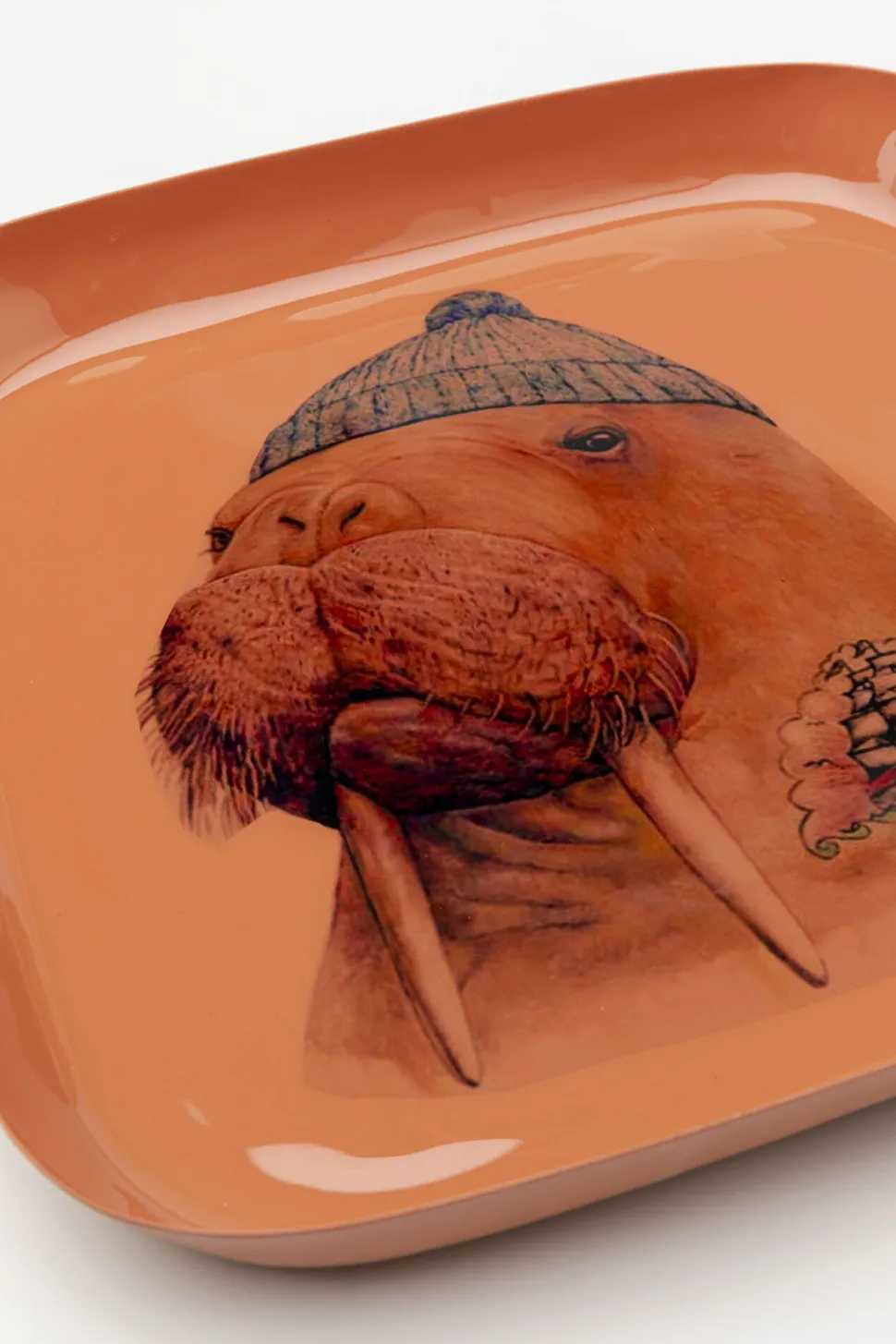KARE Design Dienblad Walrus 21x21cm Discount