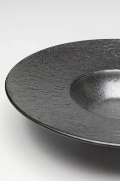 KARE Design Diep Bord Cosmos Black 27cm Clearance