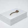 KARE Design Doos Snake Bite White 28x7cm Cheap