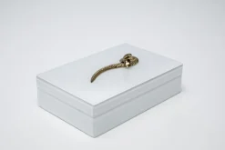 KARE Design Doos Snake Bite White 28x7cm Cheap