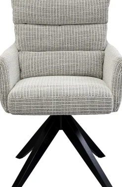KARE Design Draaibare Fauteuil Bosse Black Cheap