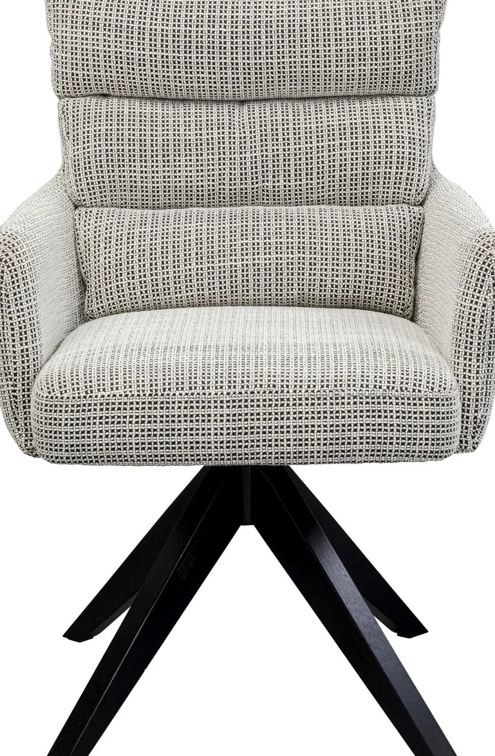 KARE Design Draaibare Fauteuil Bosse Black Cheap