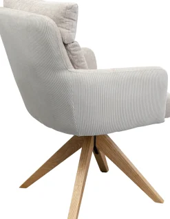 KARE Design Draaibare Fauteuil Bosse Nature Clearance
