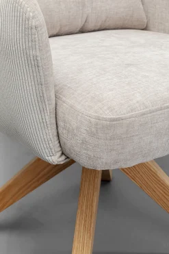 KARE Design Draaibare Fauteuil Bosse Nature Clearance