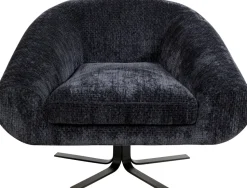 KARE Design Draaibare Fauteuil Ciao Midnight Clearance