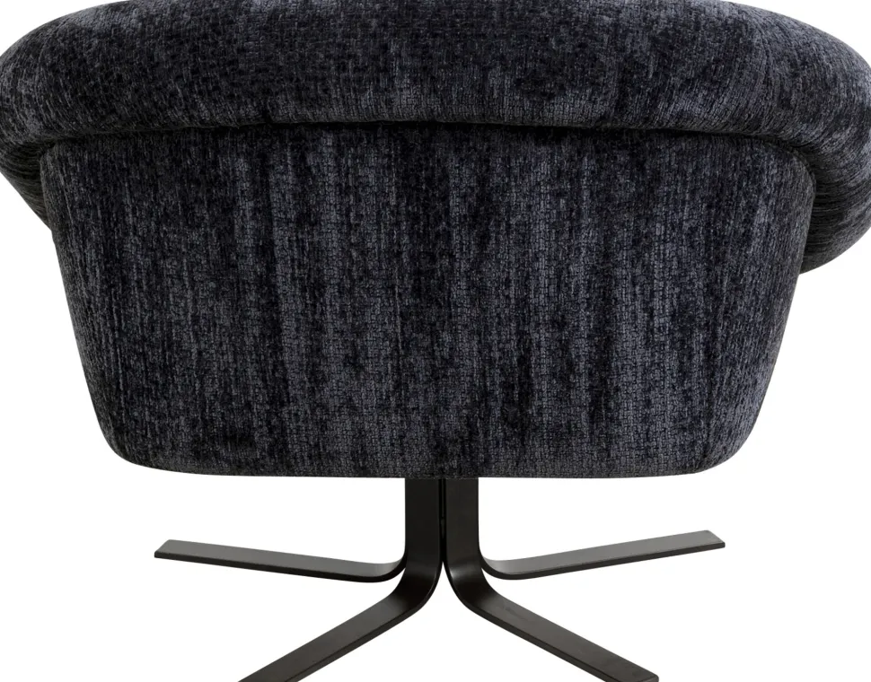 KARE Design Draaibare Fauteuil Ciao Midnight Clearance