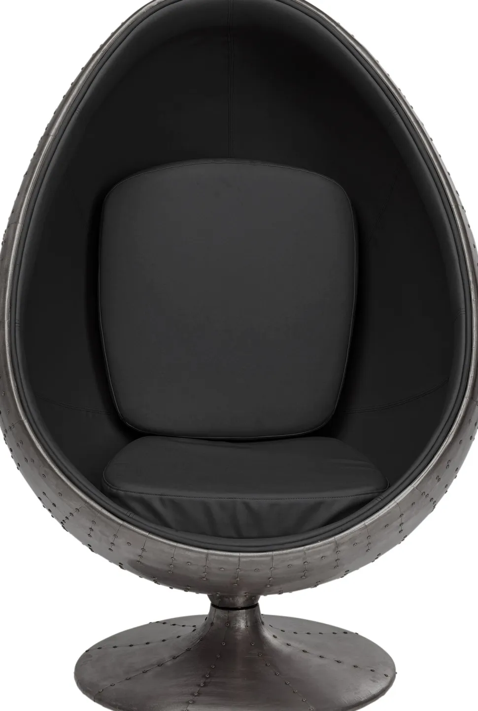 KARE Design Draaibare Fauteuil Eye Ball Graphit New
