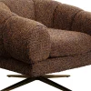 KARE Design Draaibare Fauteuil Janno Brown Sale