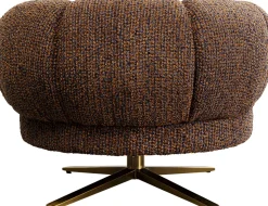 KARE Design Draaibare Fauteuil Janno Brown Sale
