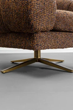 KARE Design Draaibare Fauteuil Janno Brown Sale